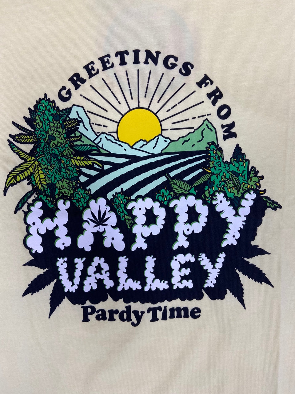 PARDY TIME Happy Valley Graphic T-Shirt