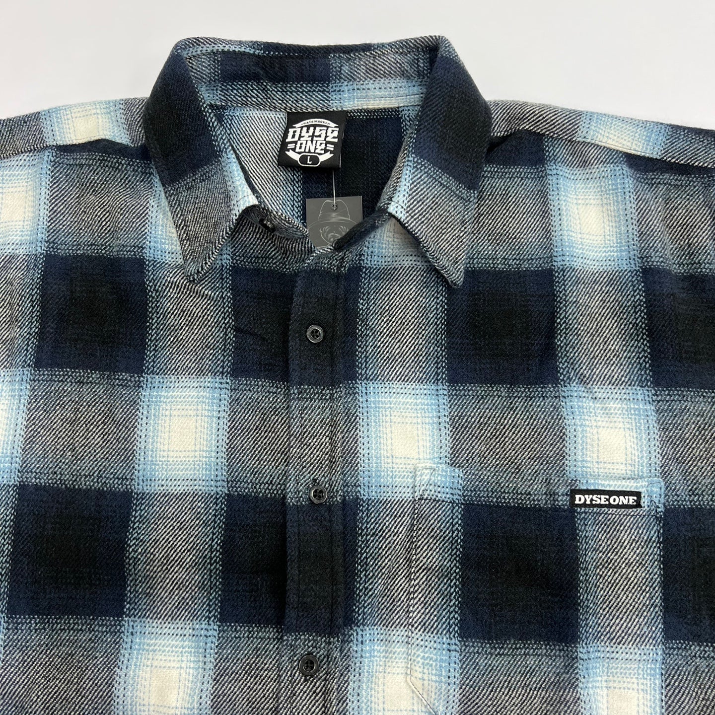 DYSEONE Heavyweight Button Down Flannel Shirts