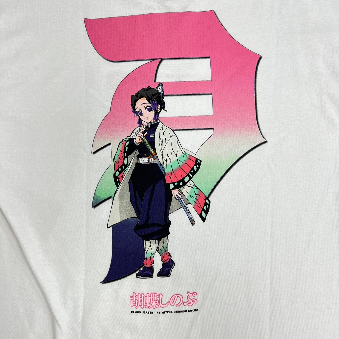 Primitive X Demon Slayer Shinobu Dirty P T-Shirt