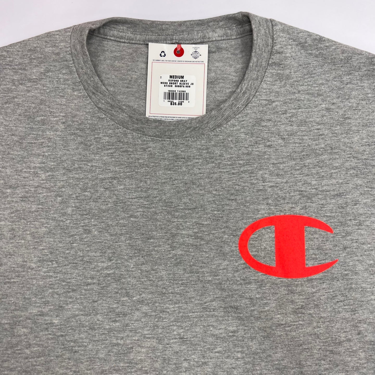 Champion Logo Graphic Print T-Shirt