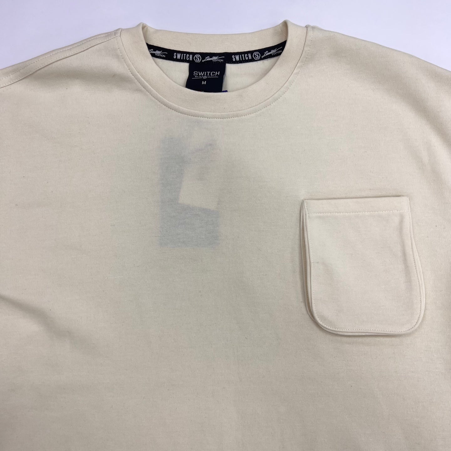 REBELMINDS Soft 3D Pocket Plain T-Shirt