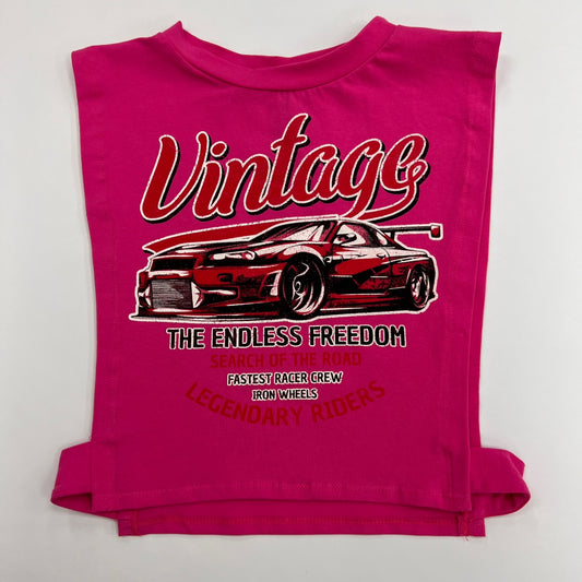 Women's Vintage Graphic Printed Crop Top