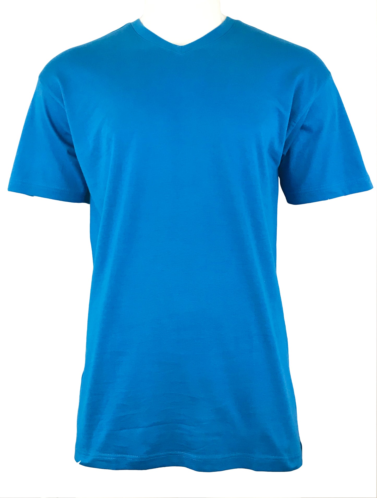 Men's Plain V-neck T-Shirt - Big Size Available (4 Colors)