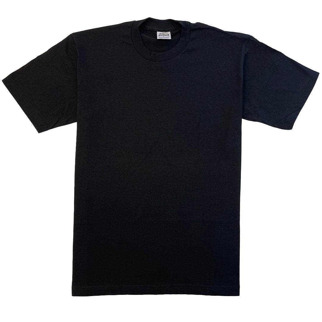 plain black t shirt