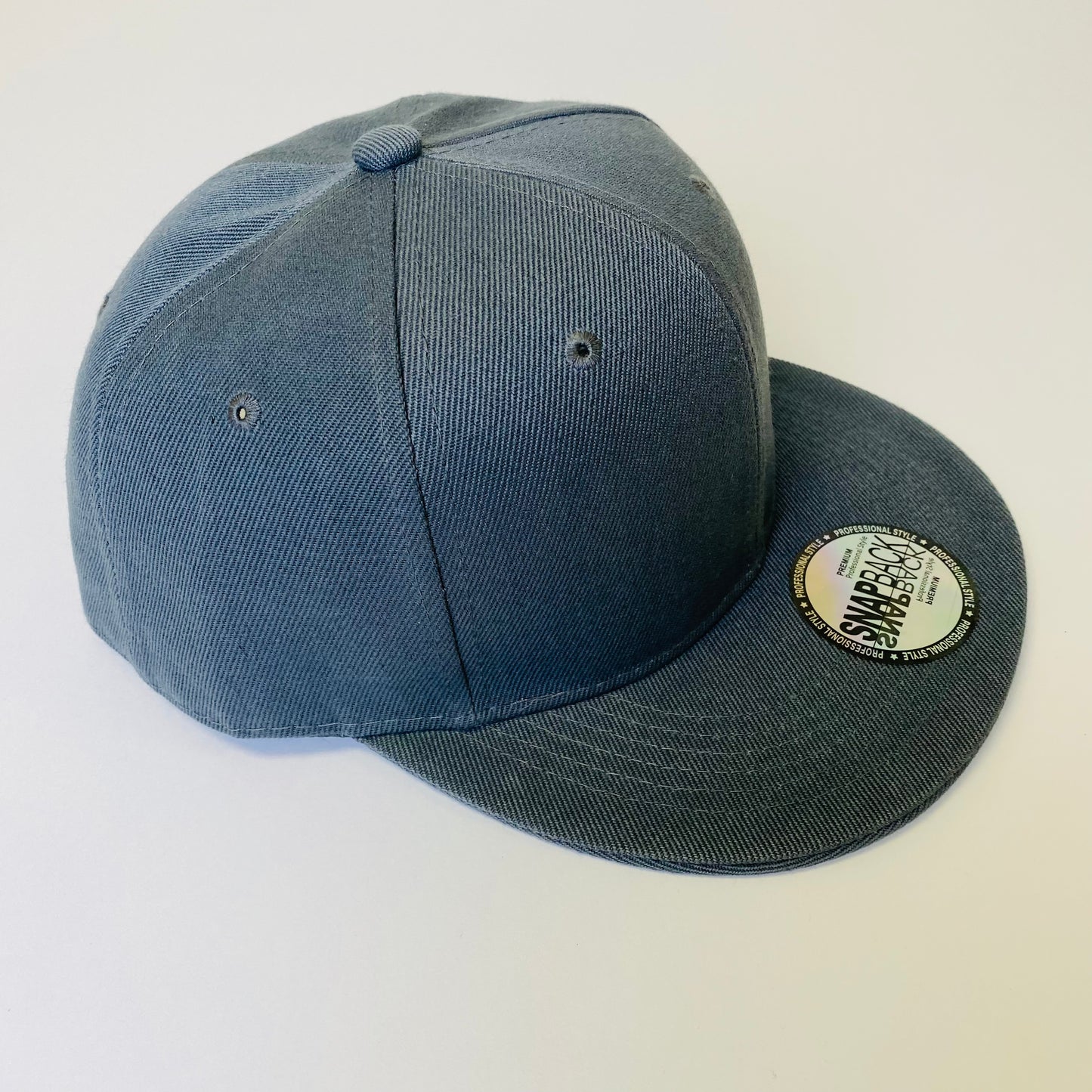 Plain Snapback 5 Panel Hat