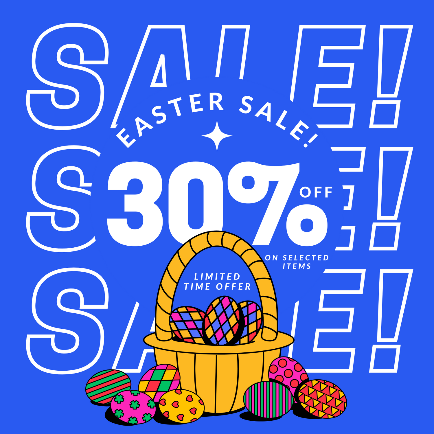 🐣 HAPPY EASTER SALE