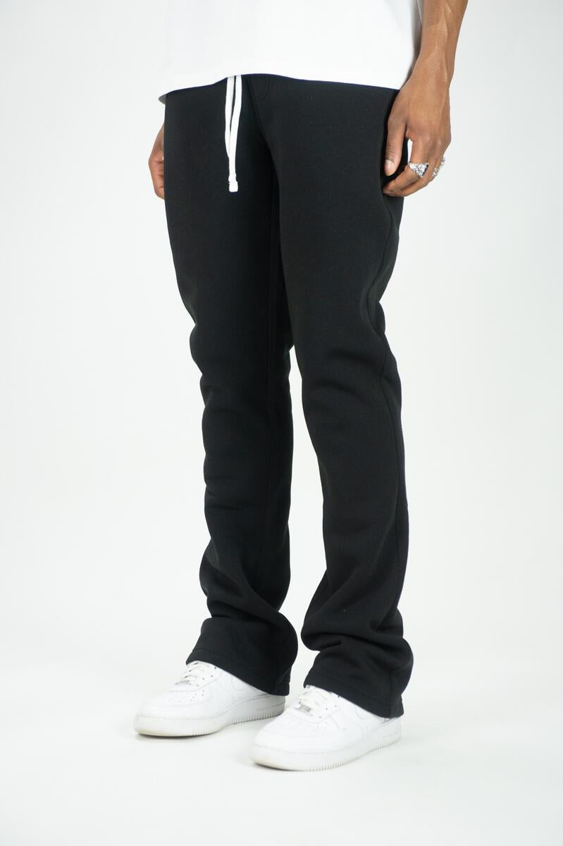 REBEL MINDS Stacked Fleece Pants