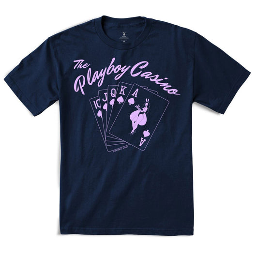 COLOR BARS Playboy Casino Graphic Tee