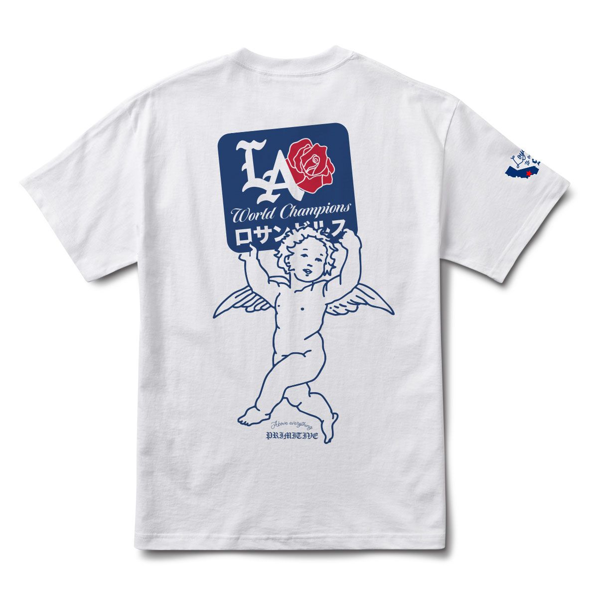 PRIMITIVE Dodgers Champs Tee