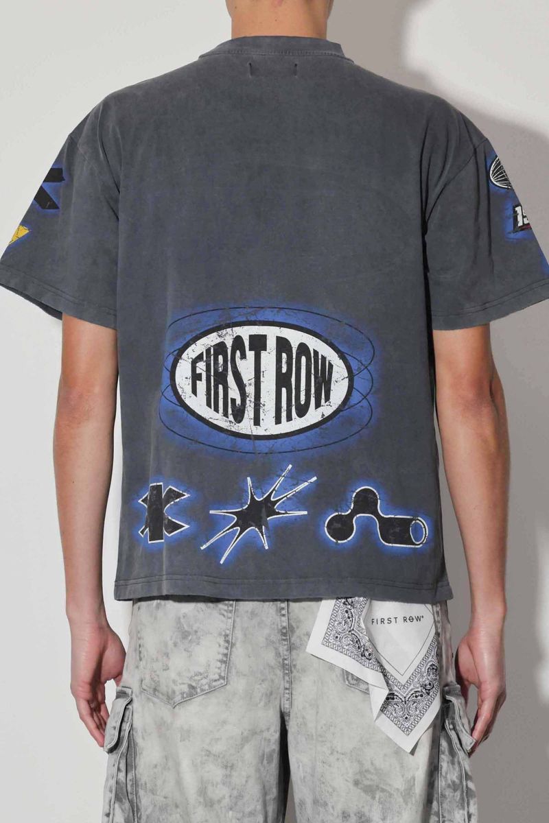 FIRST ROW Fast Life Racing Logo Tee