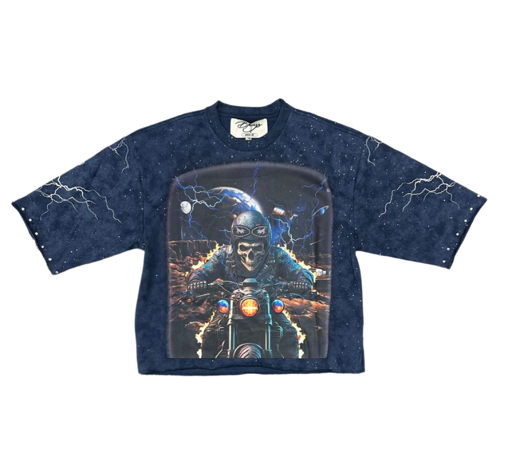 BKYS Rider F-Terry Cropped Tee