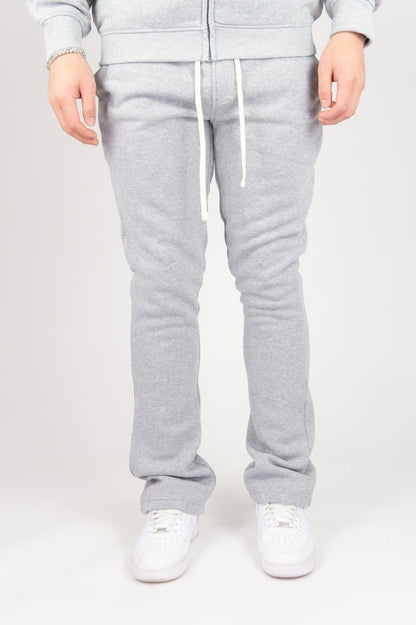 REBEL MINDS Stacked Fleece Pants