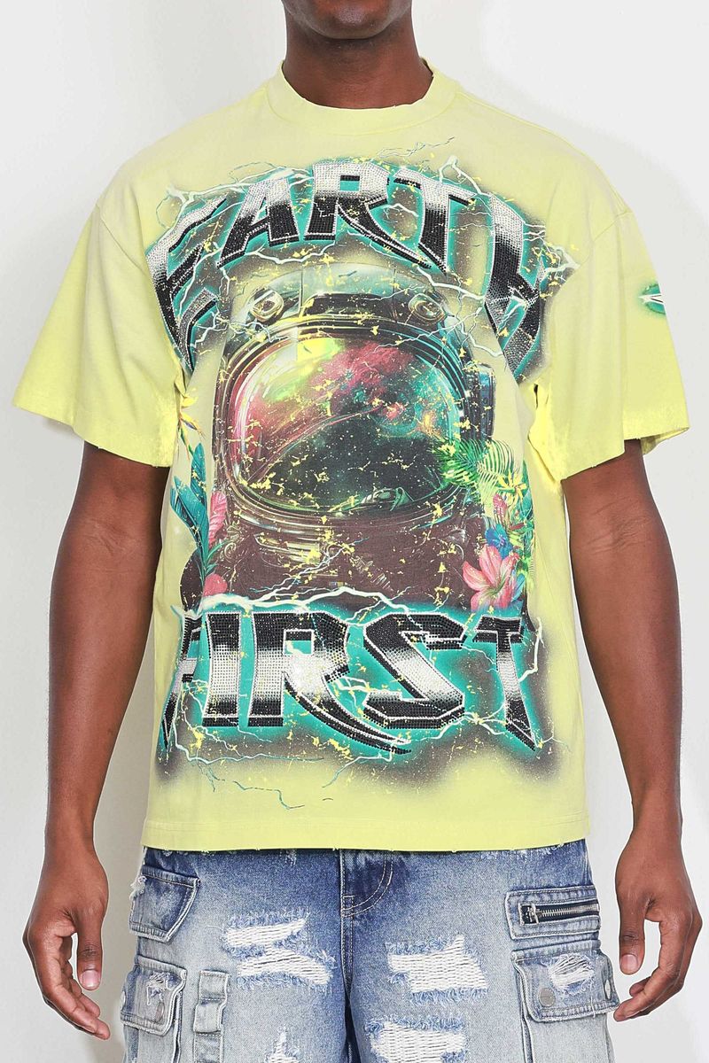FIRST ROW Earth First Astronaut Tee