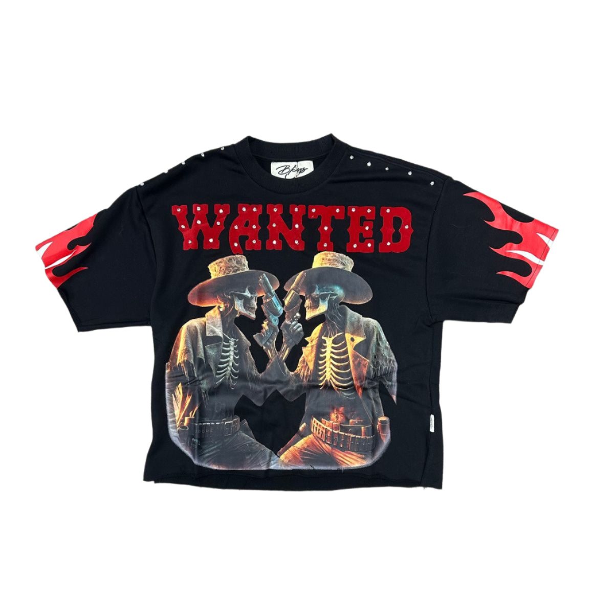 BKYS Wanted F-Terry Cropped Tee