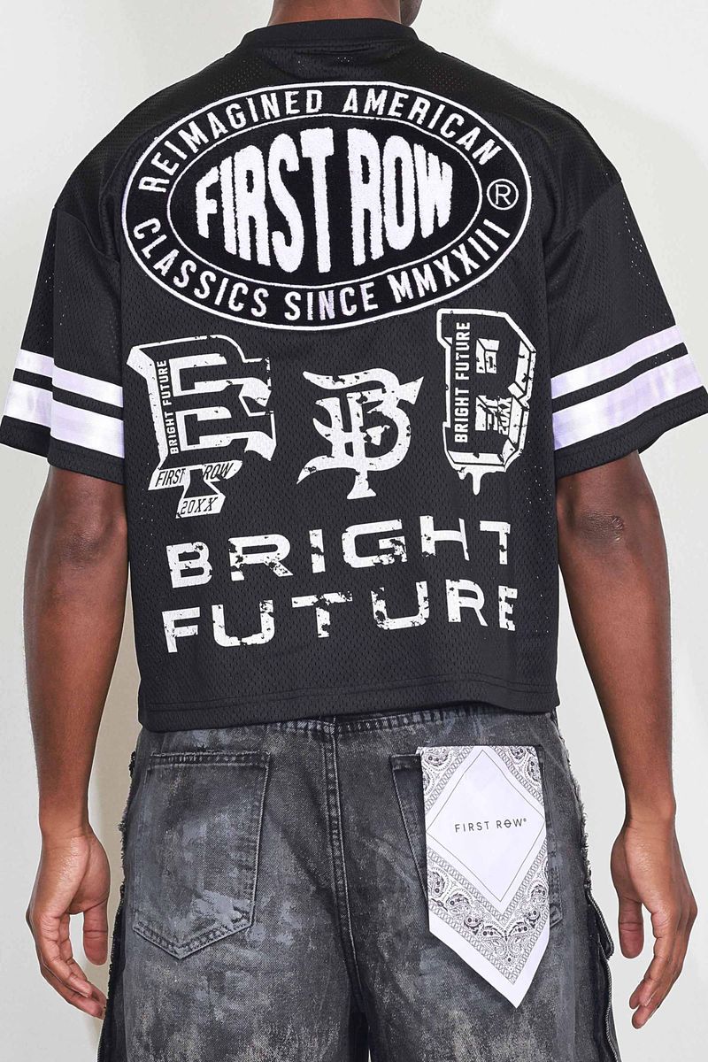 FIRST ROW Bright Future Mesh Football Jersey