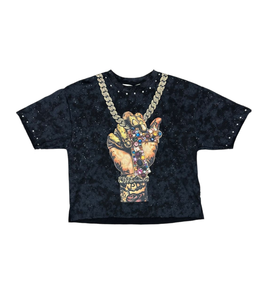 BKYS Faith F-Terry Cropped Tee