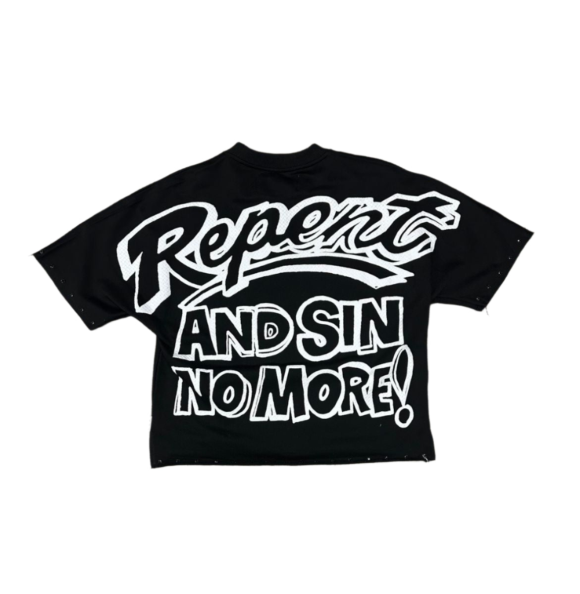 BKYS Repent F-Terry Cropped Tee