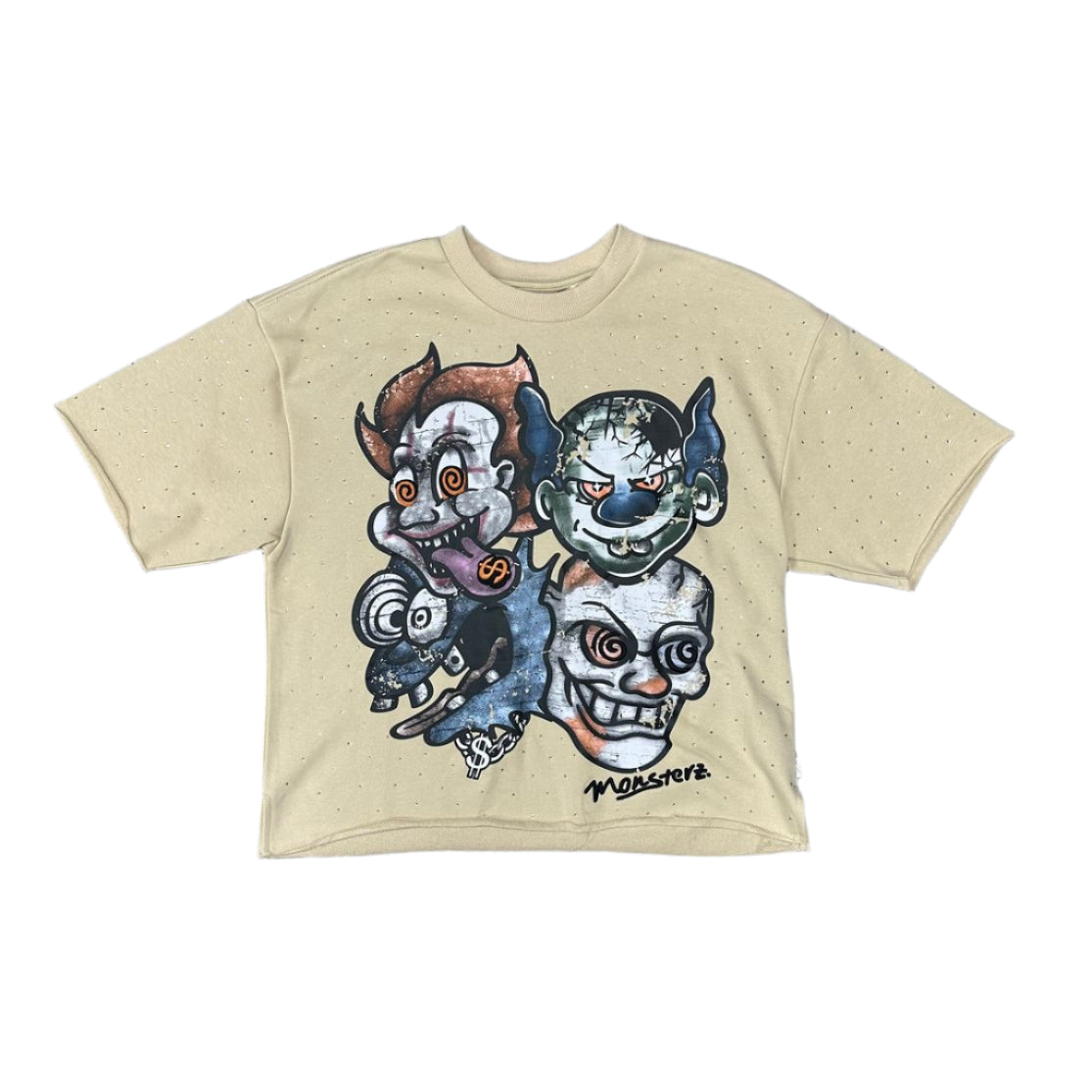 BKYS Monster Club F-Terry Cropped Tee