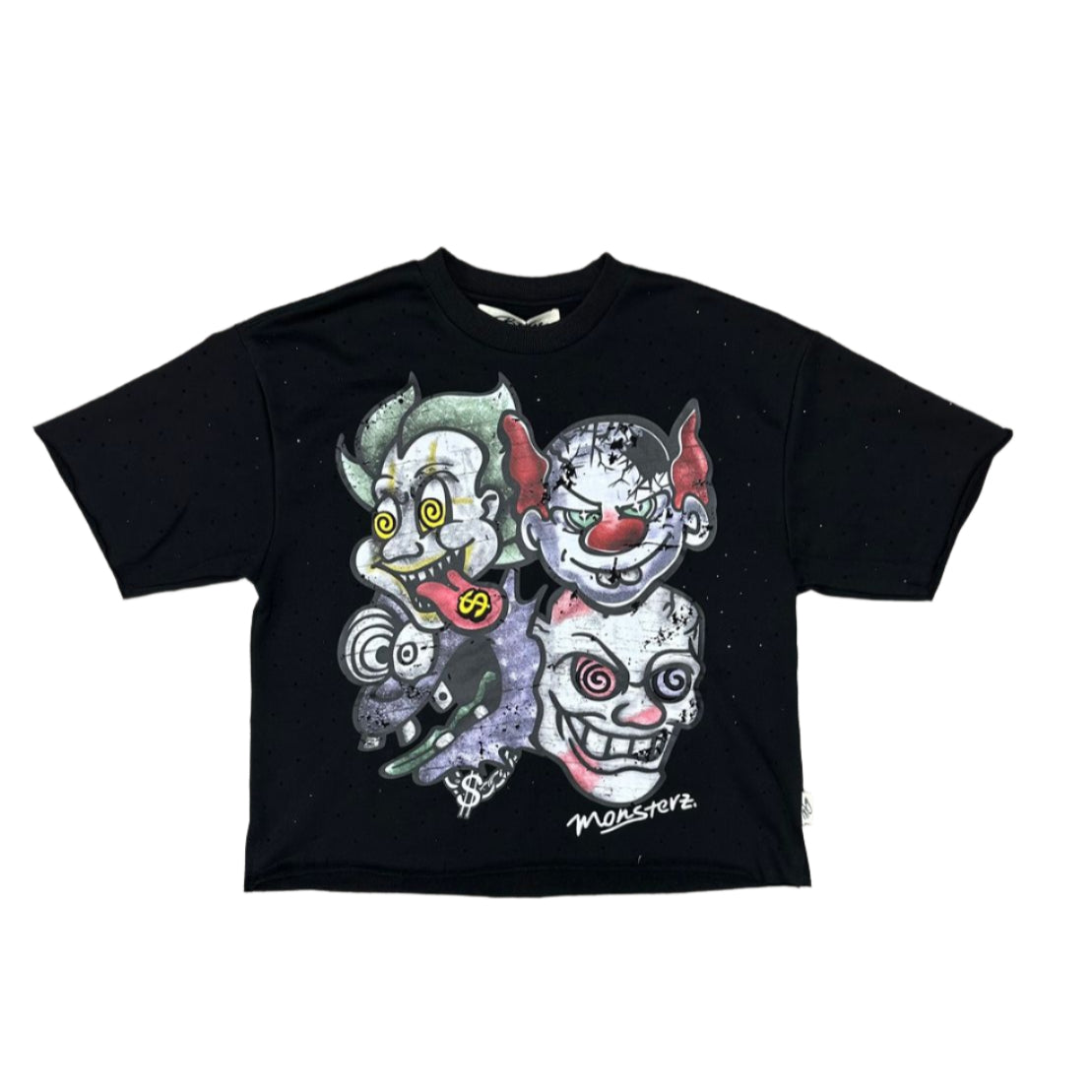 BKYS Monster Club F-Terry Cropped Tee