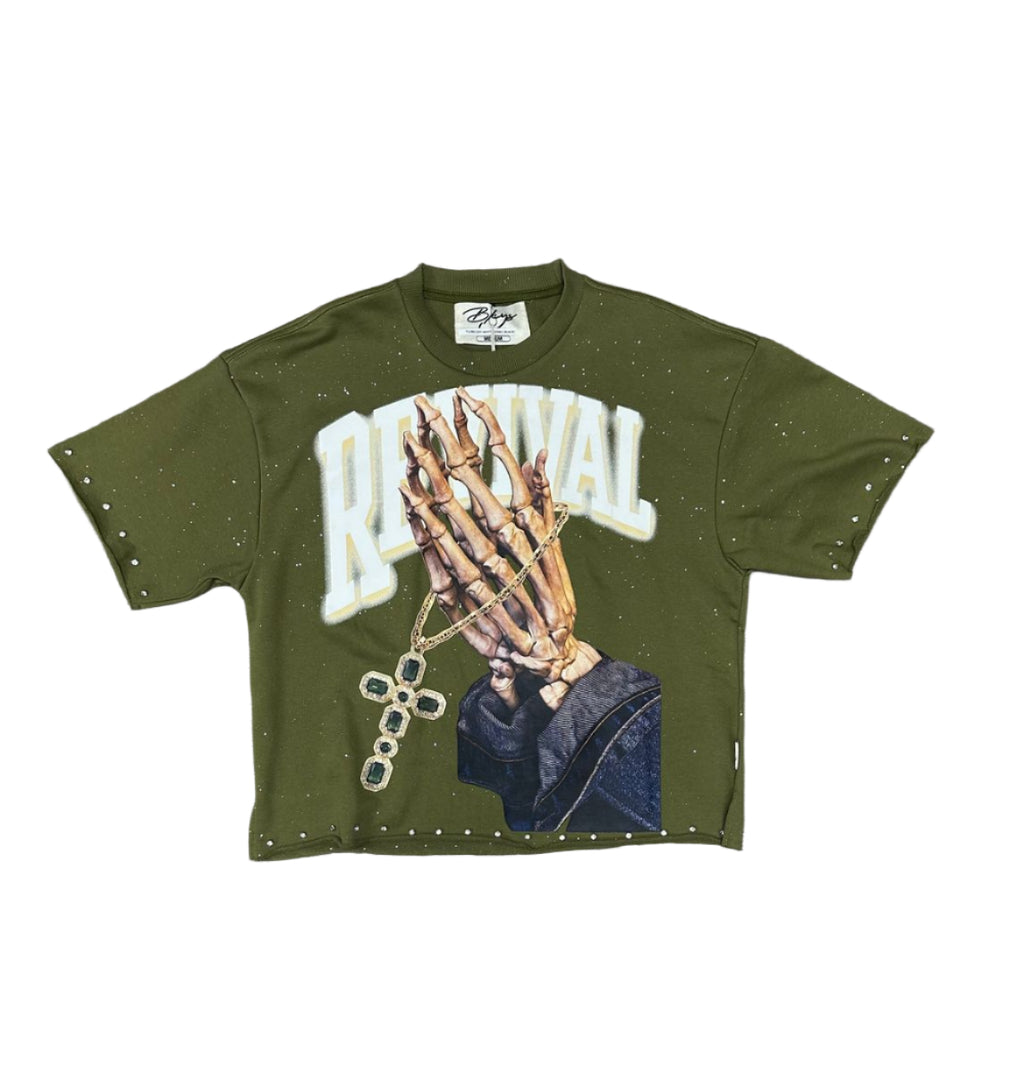 BKYS Revival F-Terry Cropped Tee