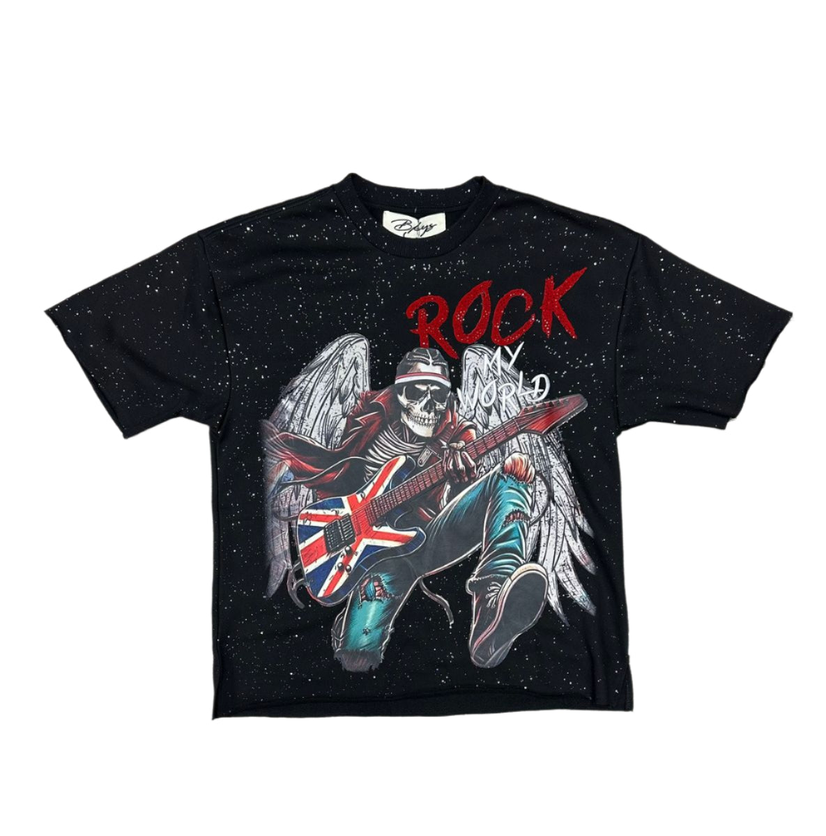BKYS Rock My World F-Terry Cropped T-shirt