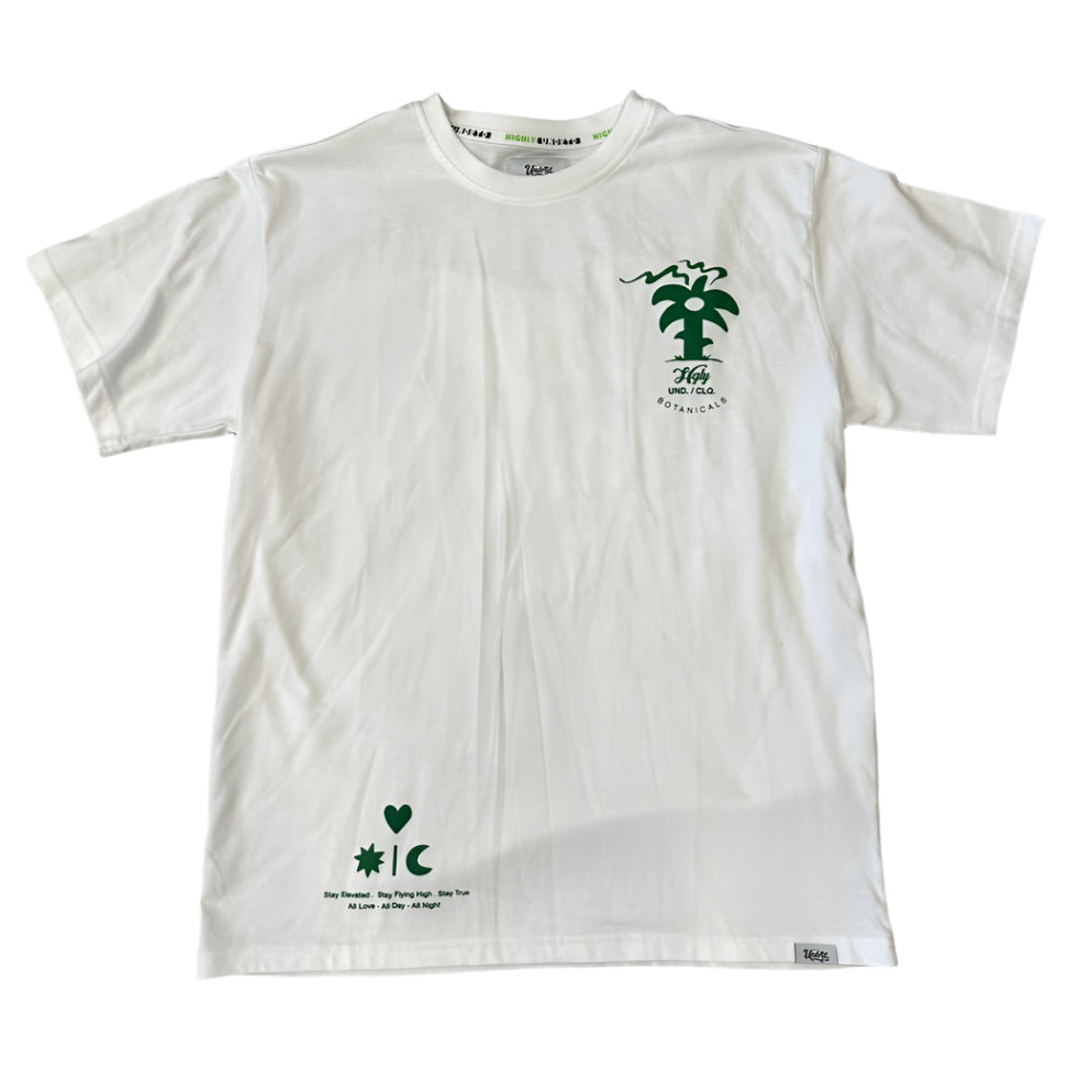 HIGHLY UNDRTD Botanical Graphic Tee