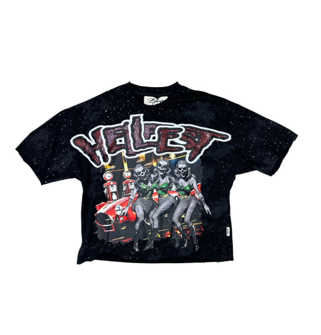 BKYS Hellfest F-Terry Cropped T-shirt