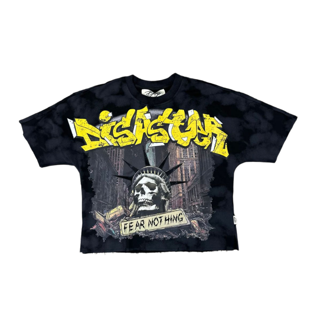 BKYS Disaster F-Terry Cropped T-shirt