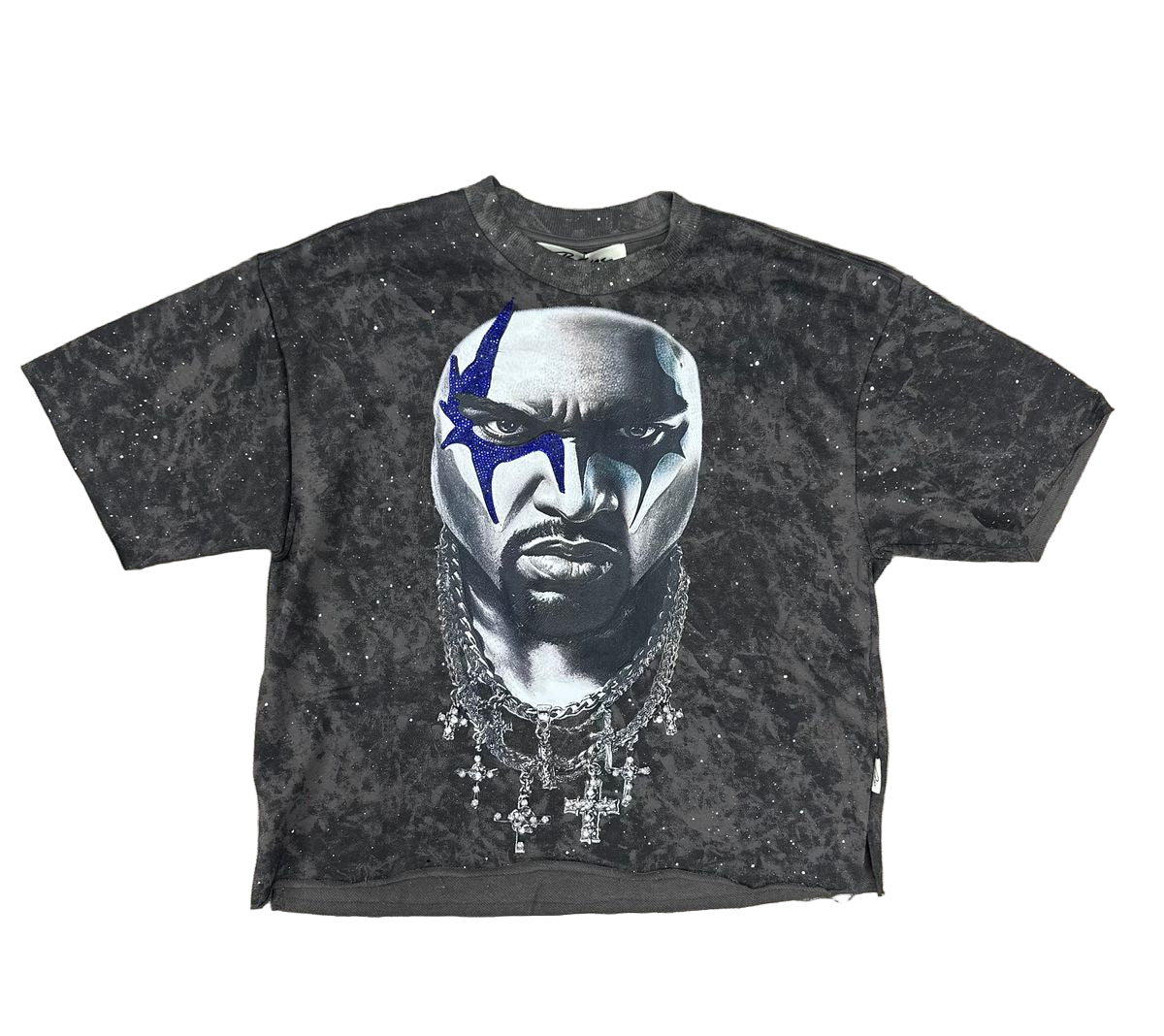 BKYS Star Face F-Terry Cropped Tee