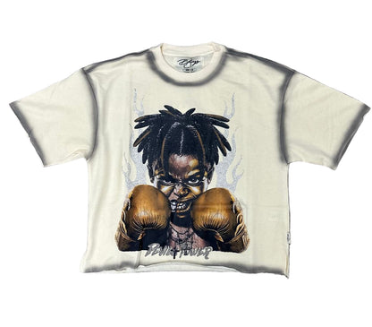 BKYS Heaven F-Terry Cropped Tee