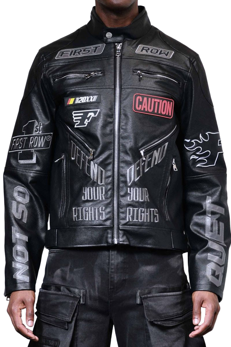 FIRST ROW Caution Not So Quiet Racing Jacket