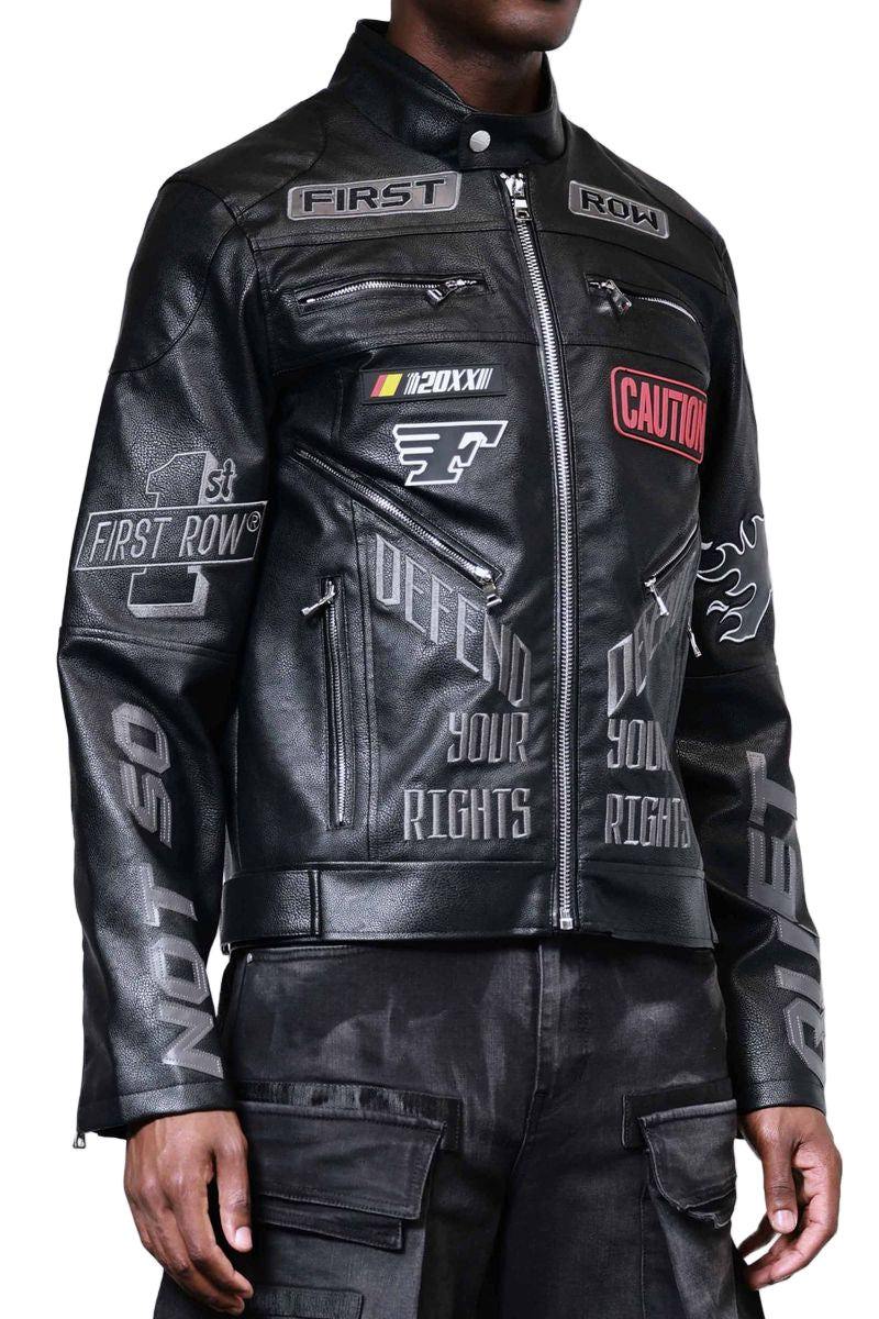 FIRST ROW Caution Not So Quiet Racing Jacket