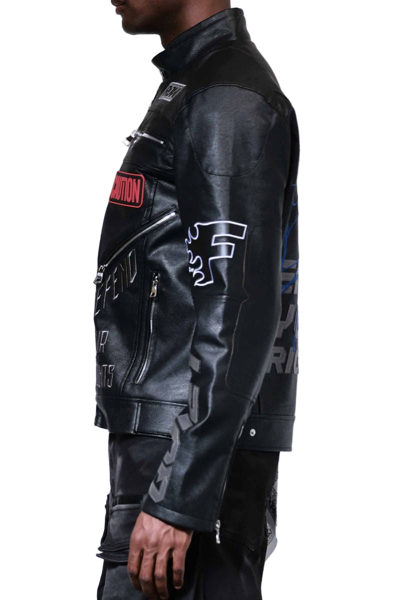 FIRST ROW Caution Not So Quiet Racing Jacket