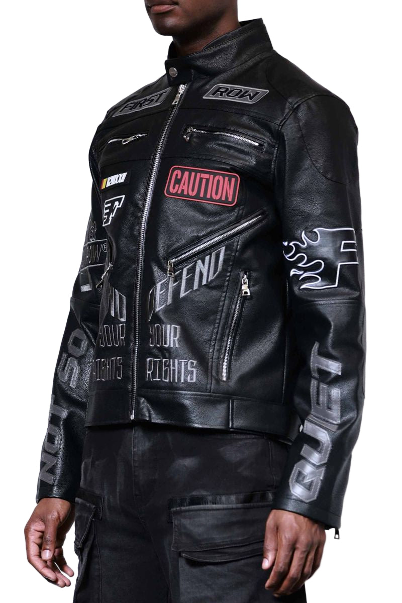 FIRST ROW Caution Not So Quiet Racing Jacket