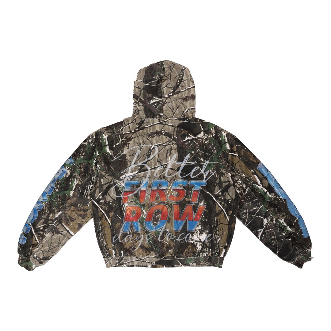 FIRST ROW Post Human New Born Hood Jacket