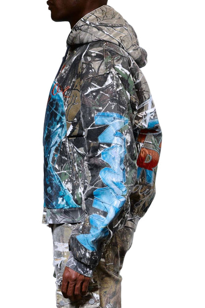 FIRST ROW Post Human New Born Hood Jacket