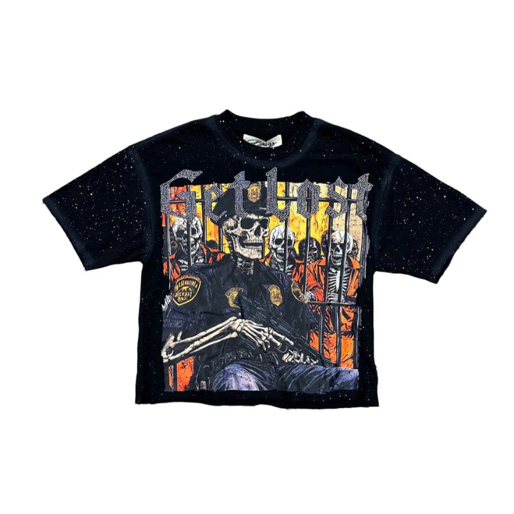 BKYS Get Lost F-Terry Cropped T-shirt