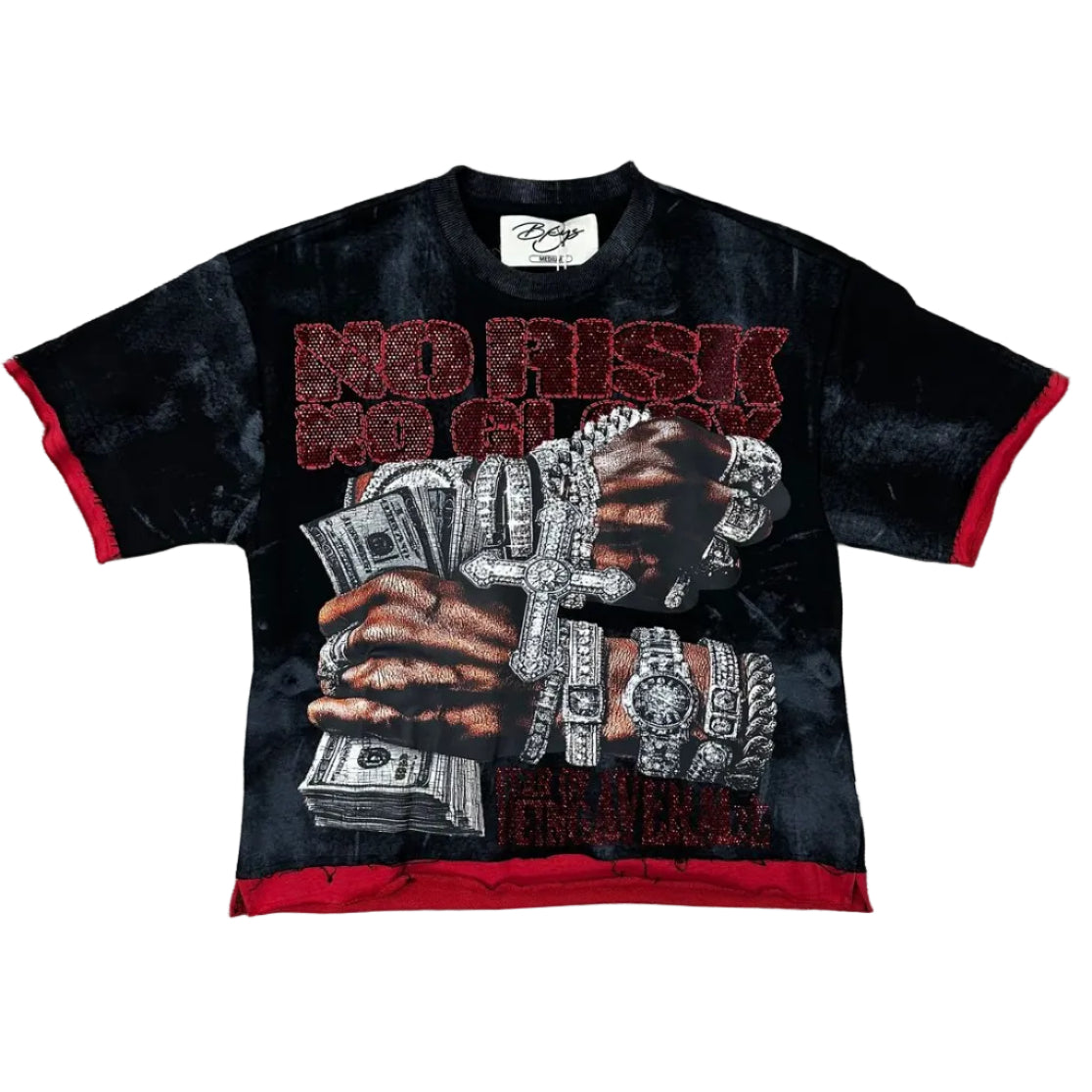 BKYS No Risk F-Terry Cropped Tee