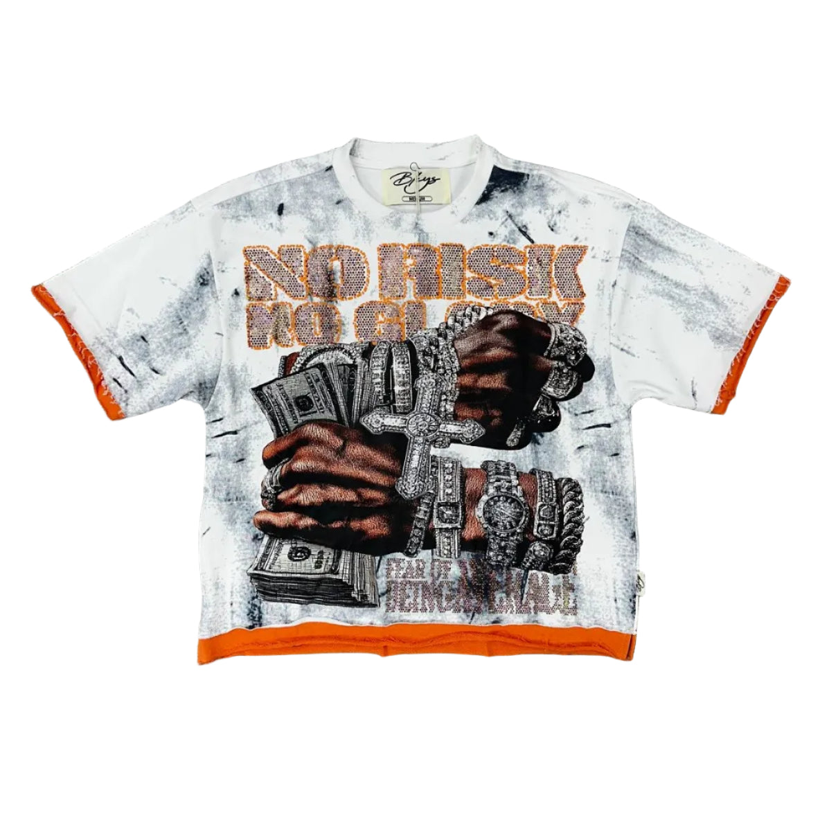 BKYS No Risk F-Terry Cropped Tee