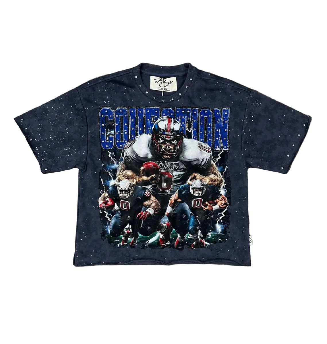 BKYS Collection F-terry Cropped Tee