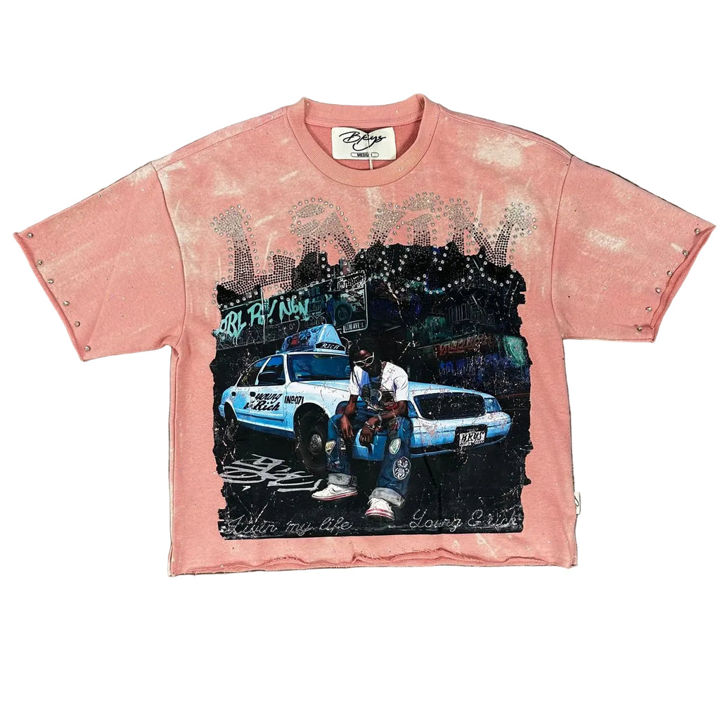 BKYS Livin F-terry Cropped Tee