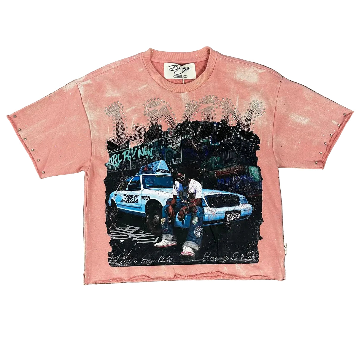 BKYS Livin F-terry Cropped Tee