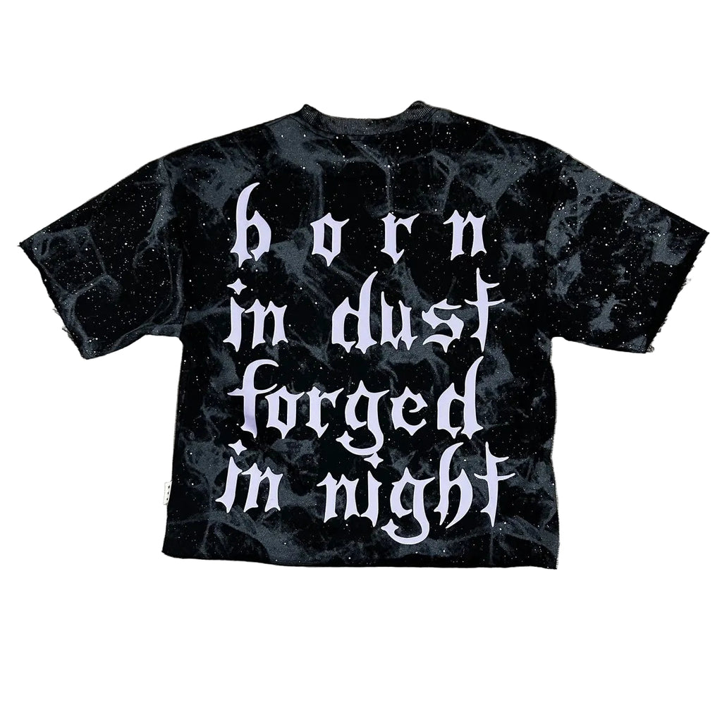 BKYS Thunder Ride F-terry Cropped Tee