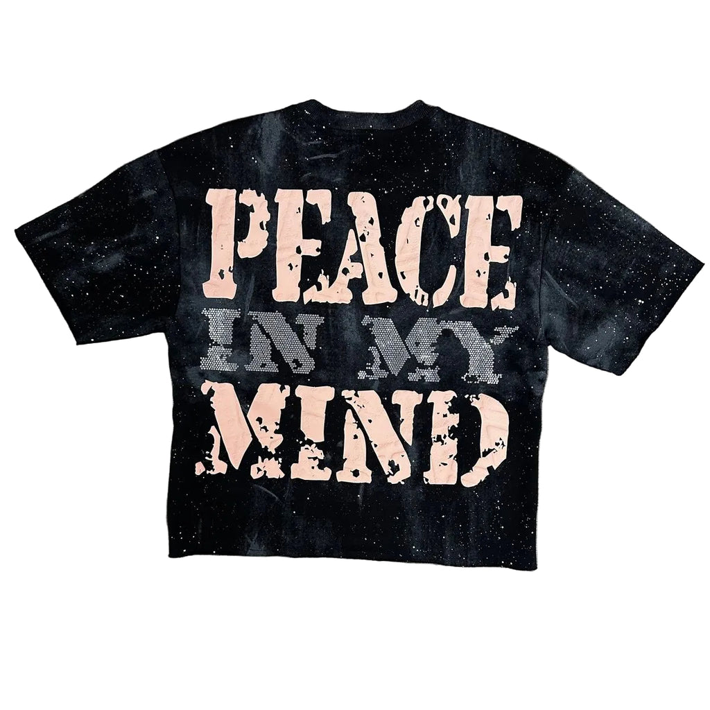 BKYS Peace F-Terry Cropped T-Shirt