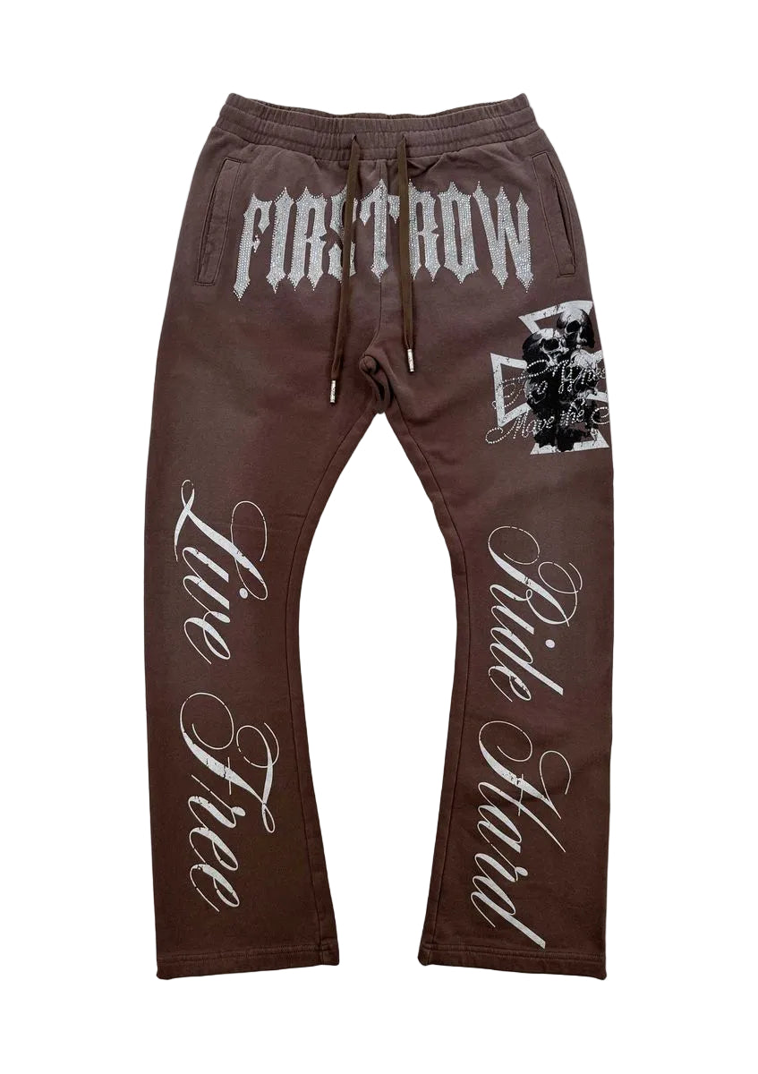 FIRST ROW LIVE FREE RIDE HARD FLARE JOGGER