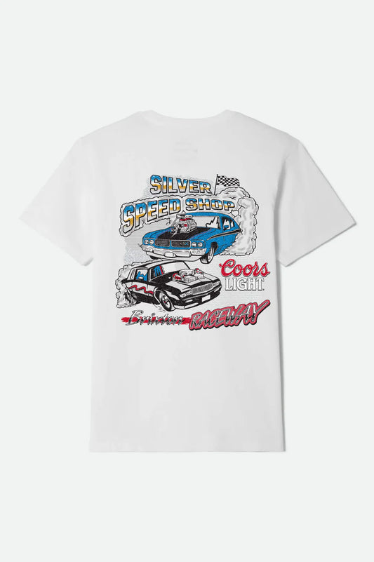 BRIXTON Coors Light Raceway Standard T-Shirt