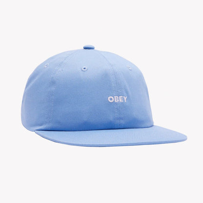 OBEY Bold Twill 6 Panel - Blue