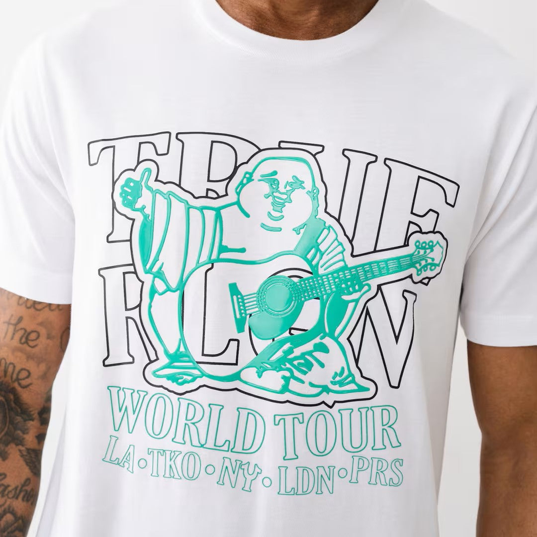 TRUE RELIGION World Tour Logo Graphic T-Shirt