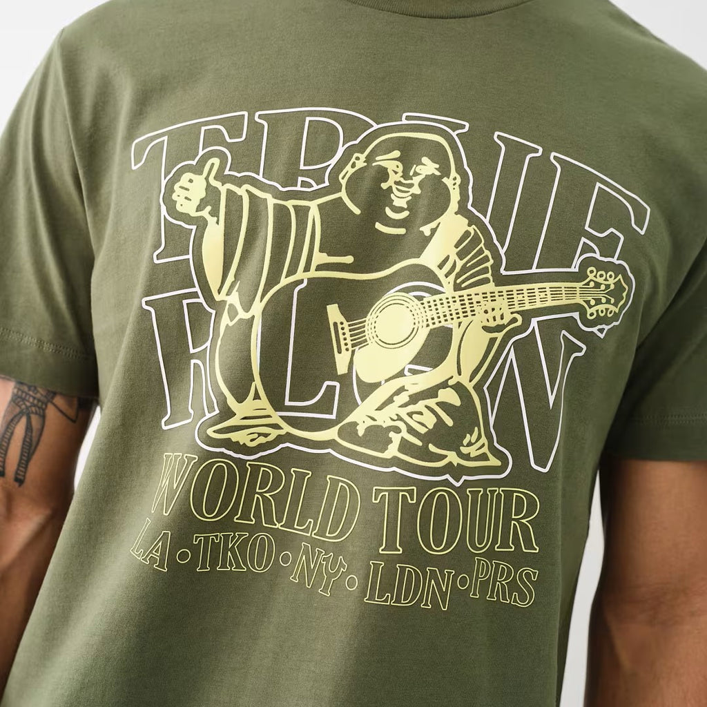 TRUE RELIGION World Tour Logo Graphic T-Shirt