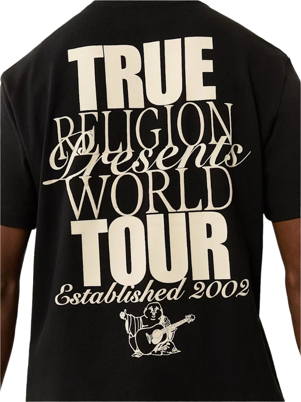 TRUE RELIGION Mixed Font World Tour Tee